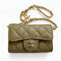 Mini sac CC vert kaki